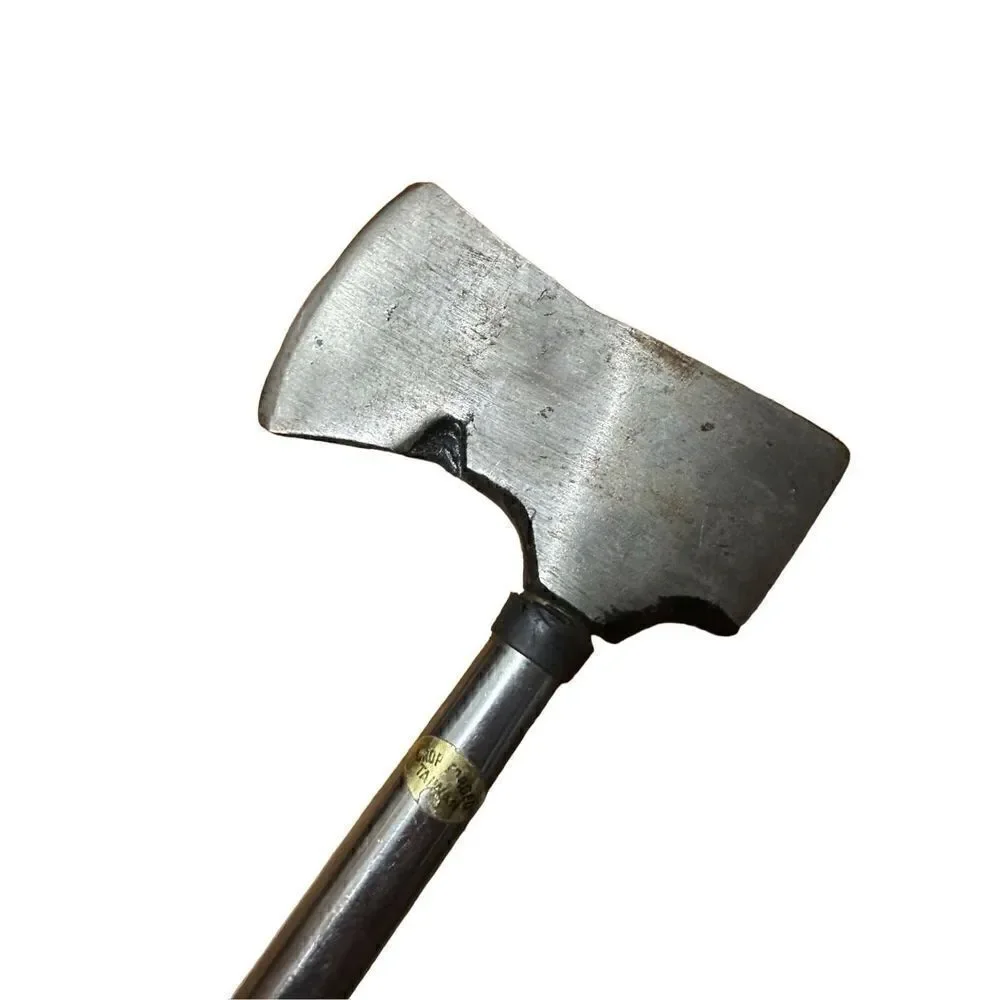 Vintage Hatchet 13” Steel Drop Forged Made in Taiwan with Cover